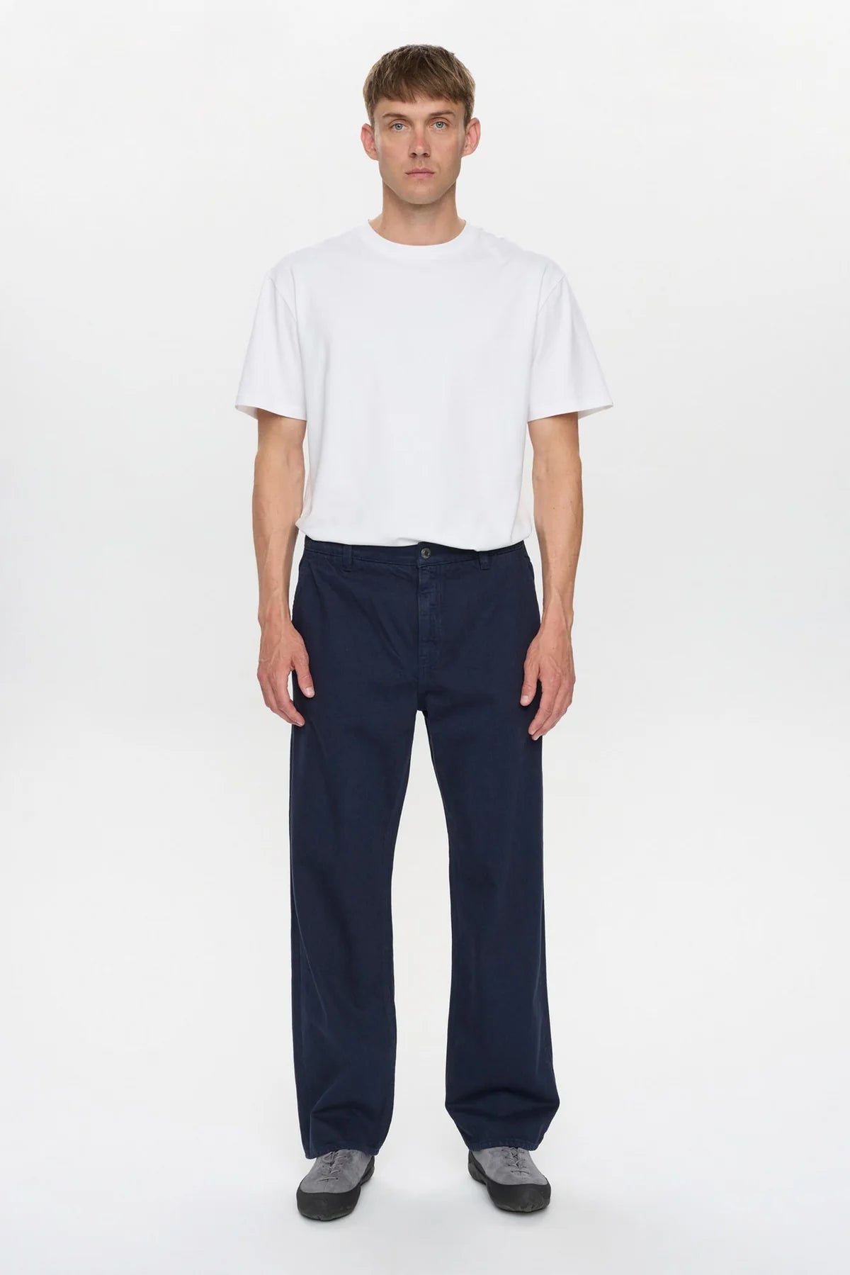 Pantaloni Anerkjendt Twill denim blue