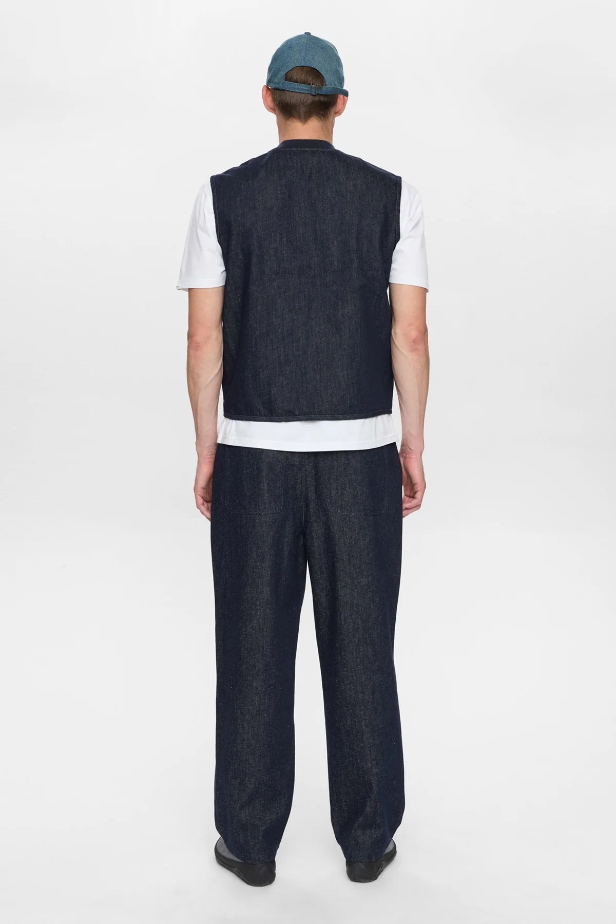 Gilet Anerkjendt denim blue