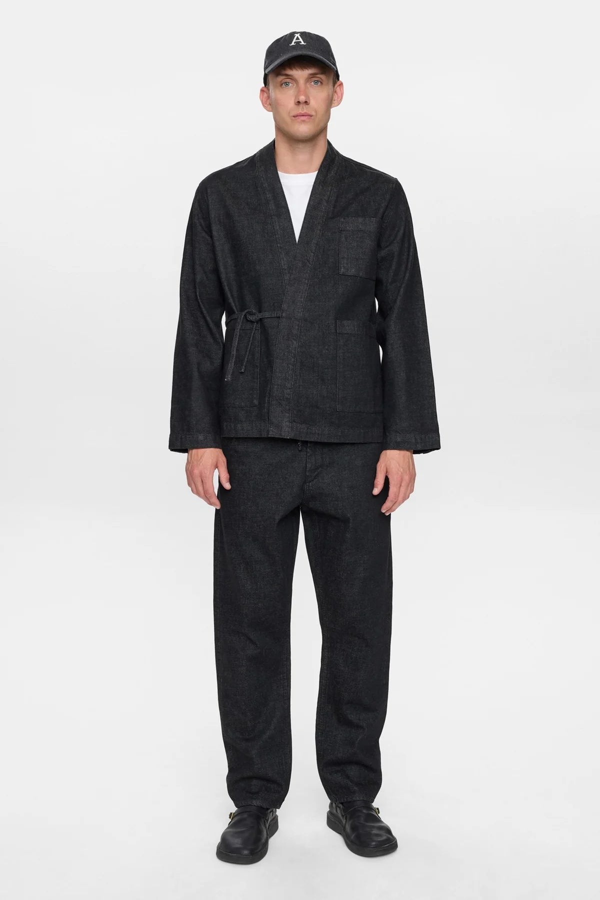 Kimono Anerkjendt denim cimosato