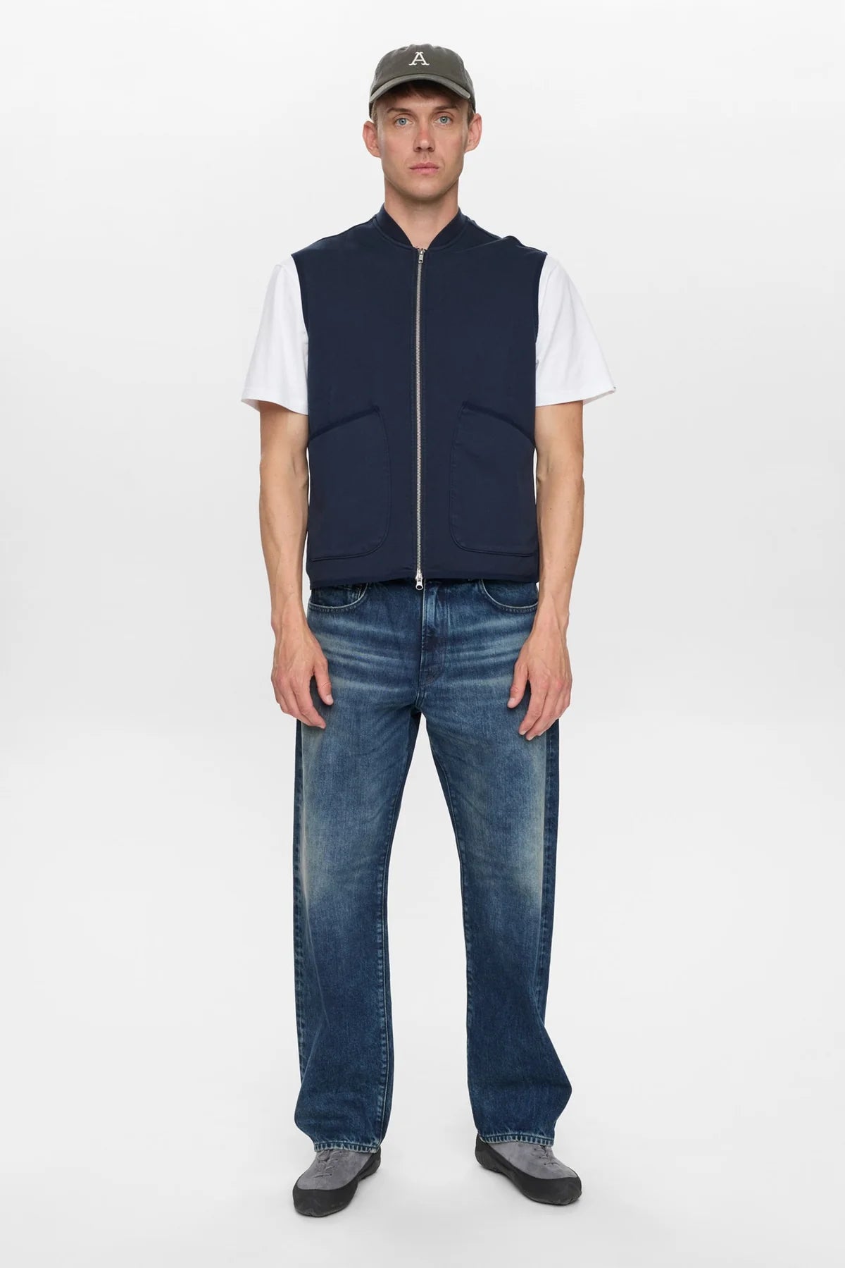 Gilet Anerkjendt felpa garzata blue