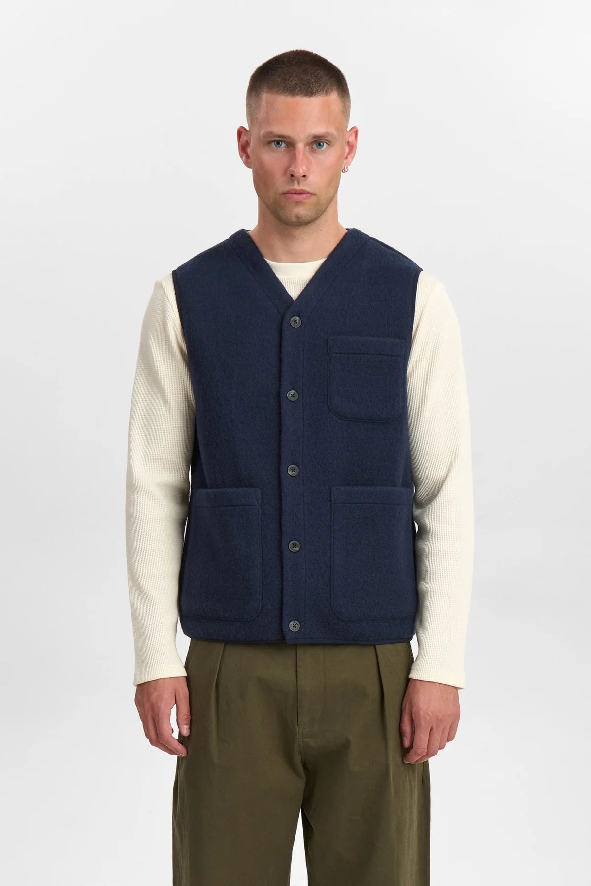Gilet Anerkjendt lana cotta