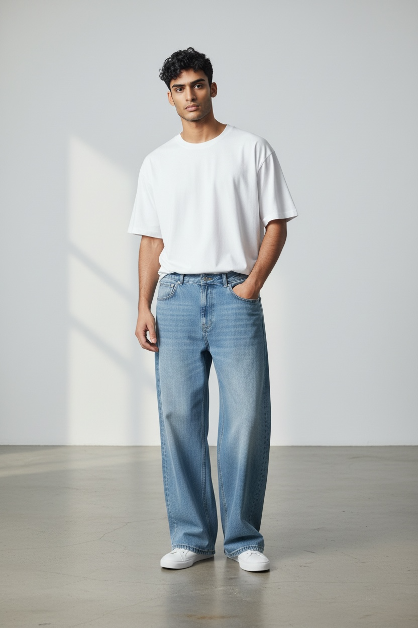 Jeans baggy imperial