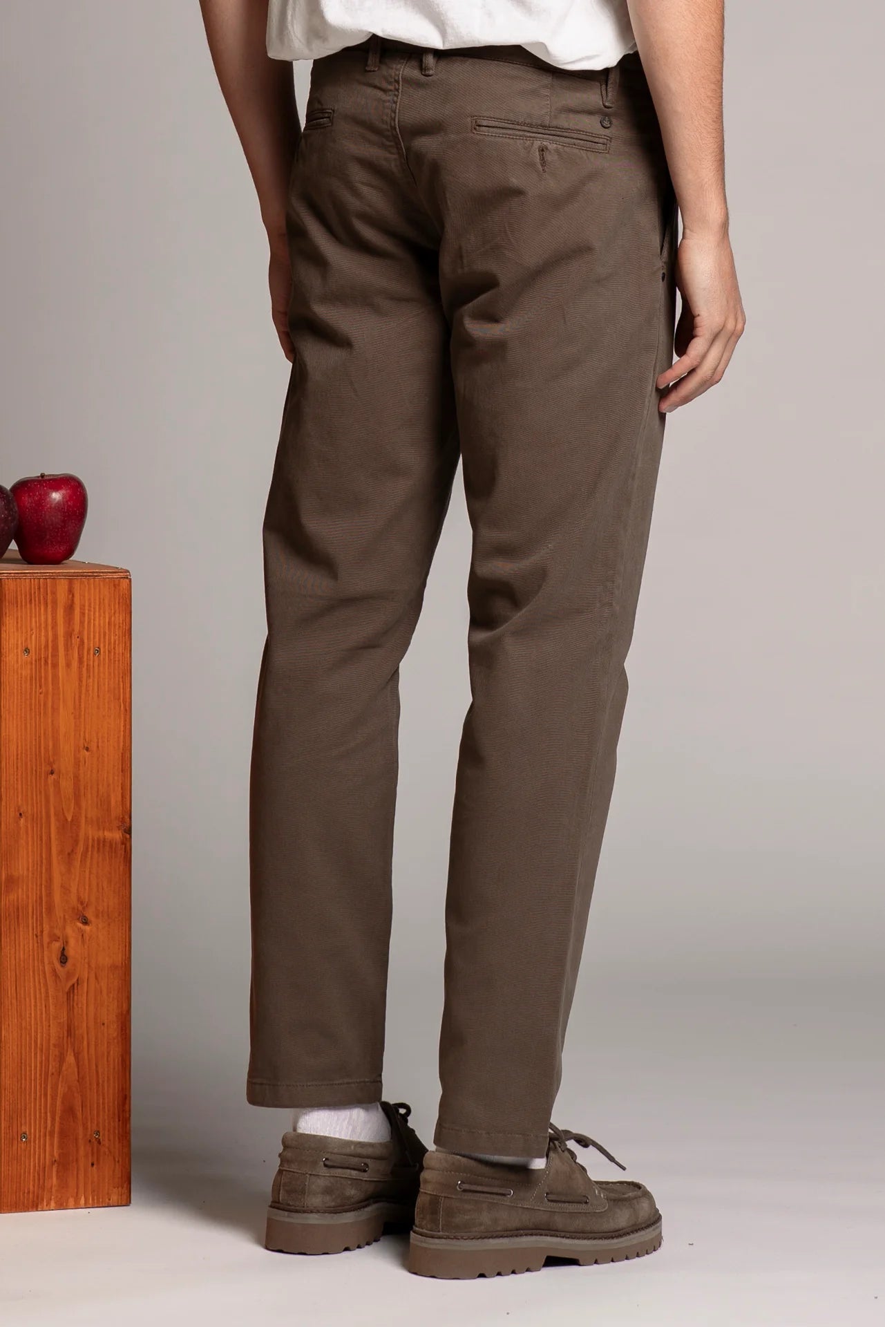 Chino Long Pences Falde Green IMPURE