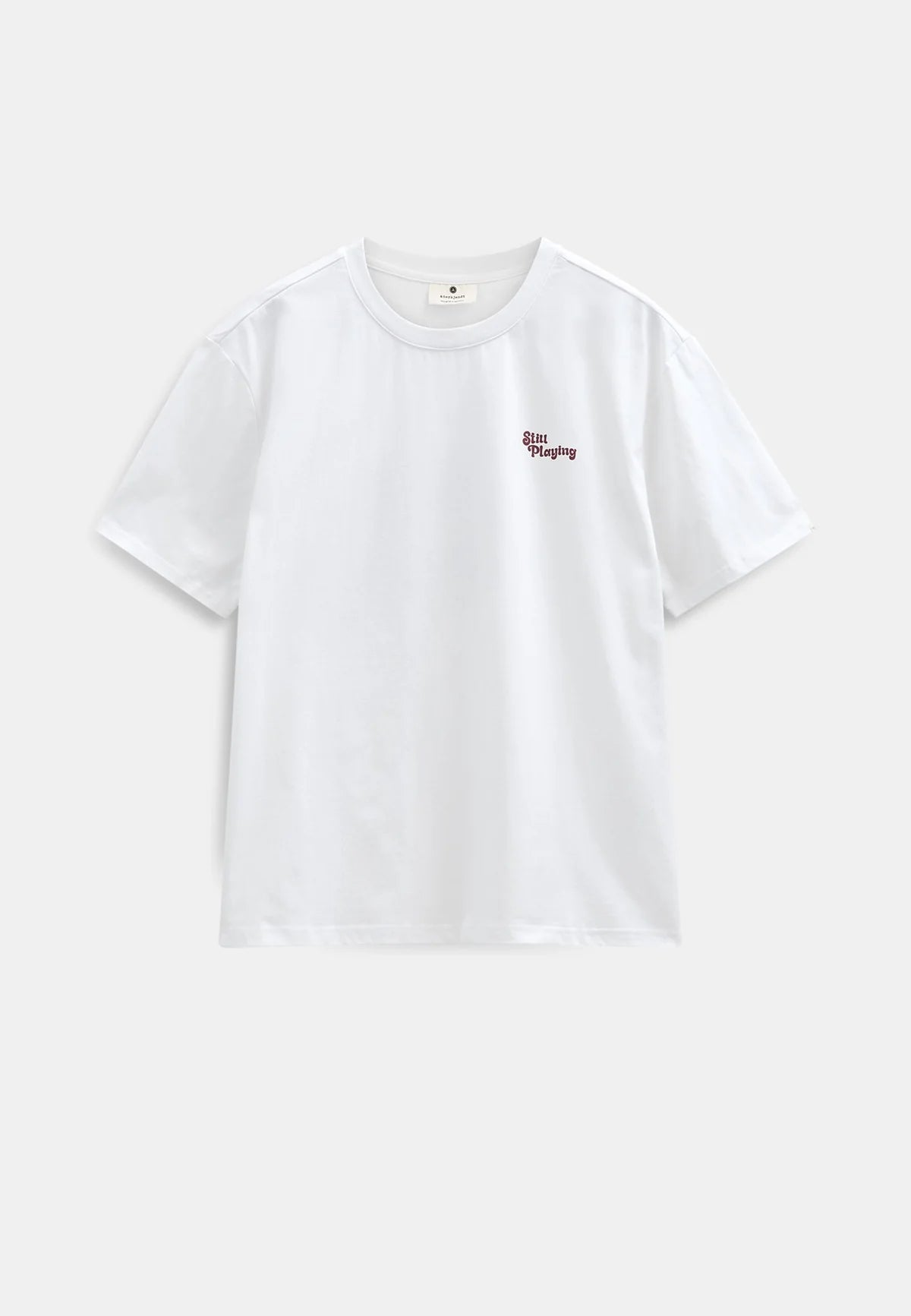 Anerkjendt STILL PLAYING T-SHIRT - Bianco