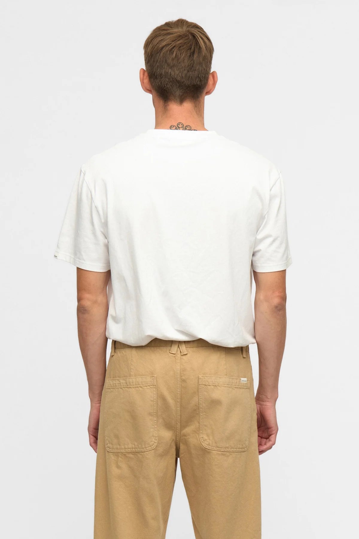 Pantaloni Anerkjendt twill denim camel