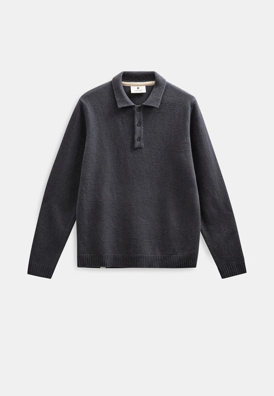 Maglia Anerkjendt polo lana merino 100%