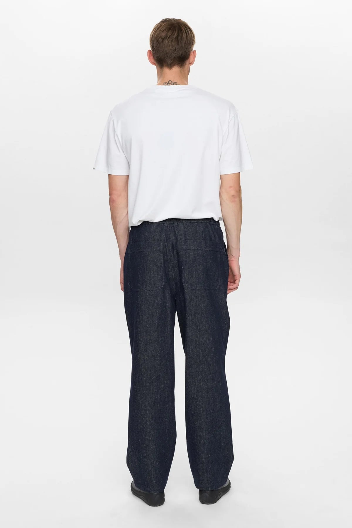 Pantaloni Anerkjendt tela Japan blue