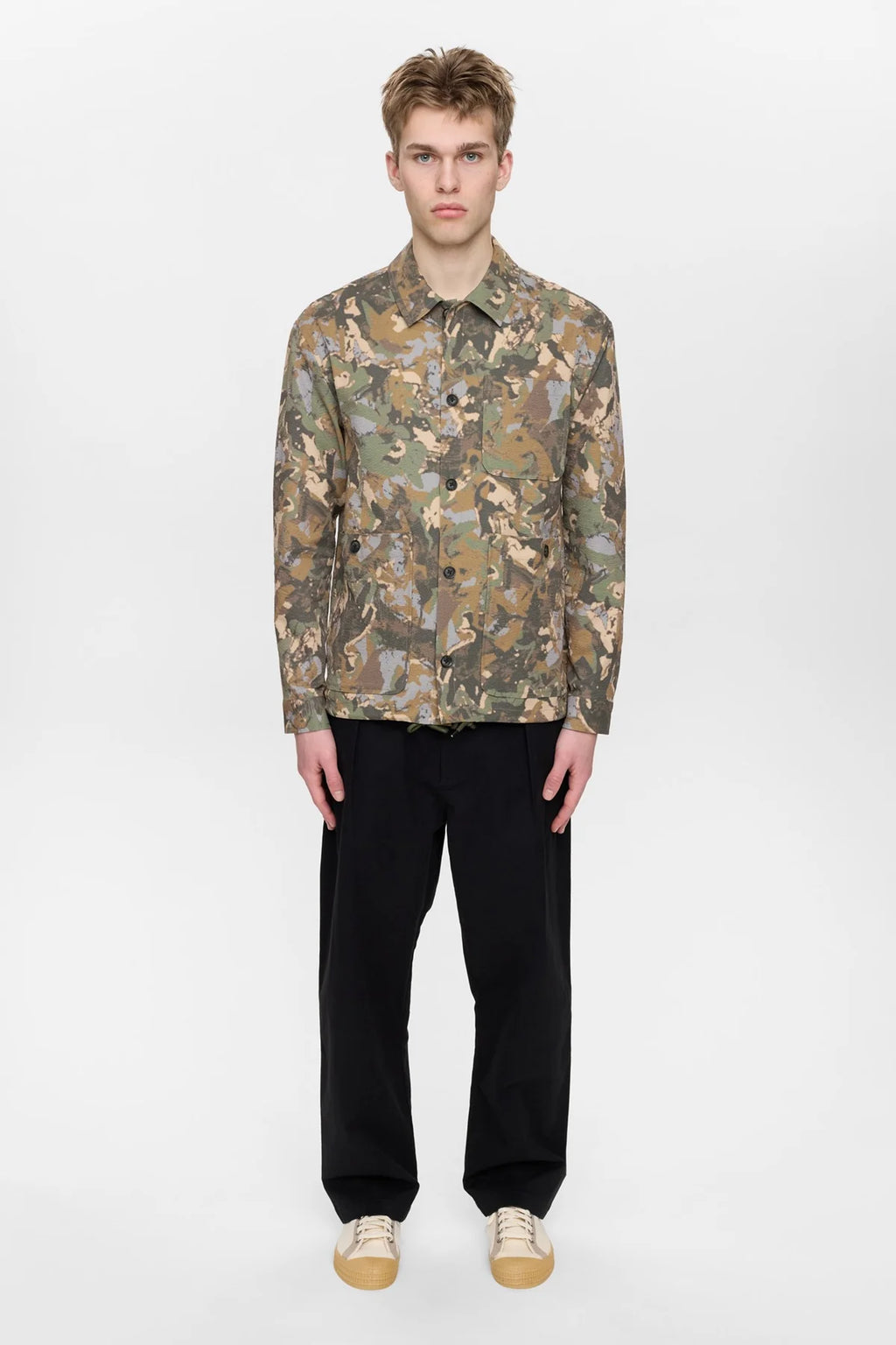 AKODIN CAMO TEC OVERSHIRT - FOREST NIGHT