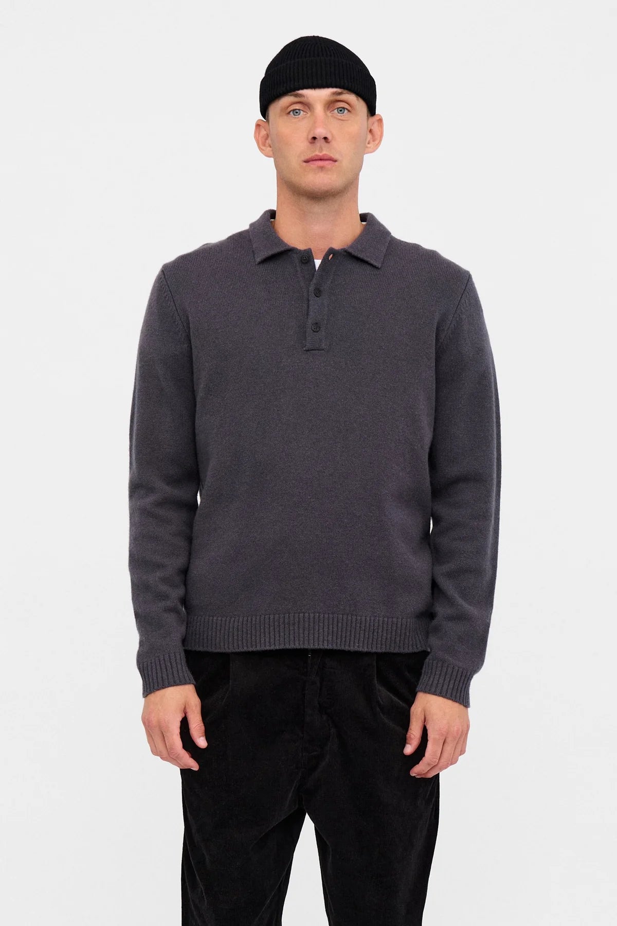 Maglia Anerkjendt polo lana merino 100%