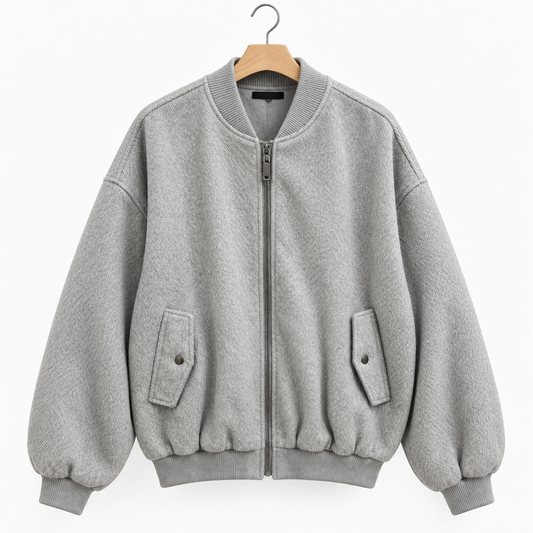 Bomber imperial grigio