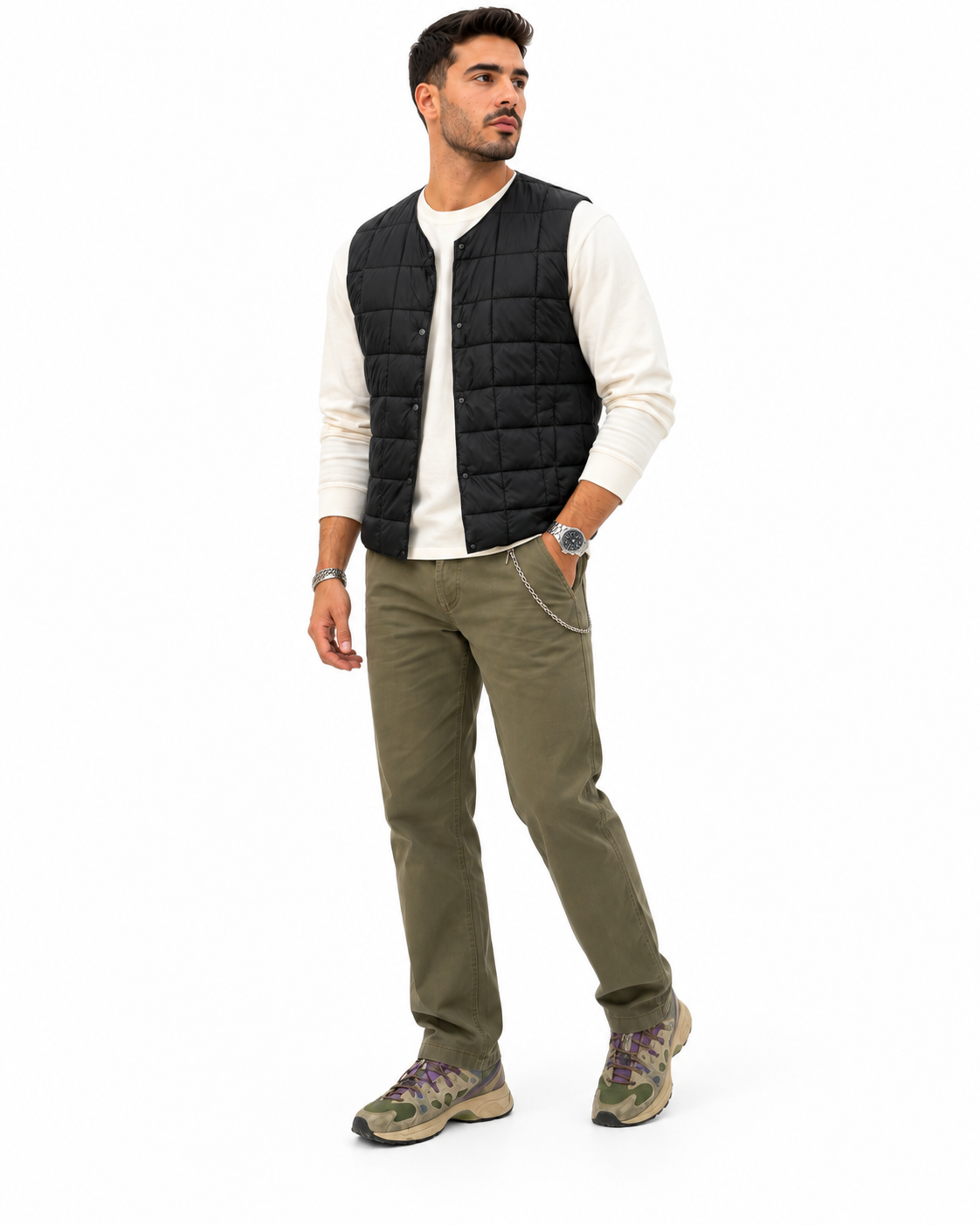Gilet Imperial trapuntato nero