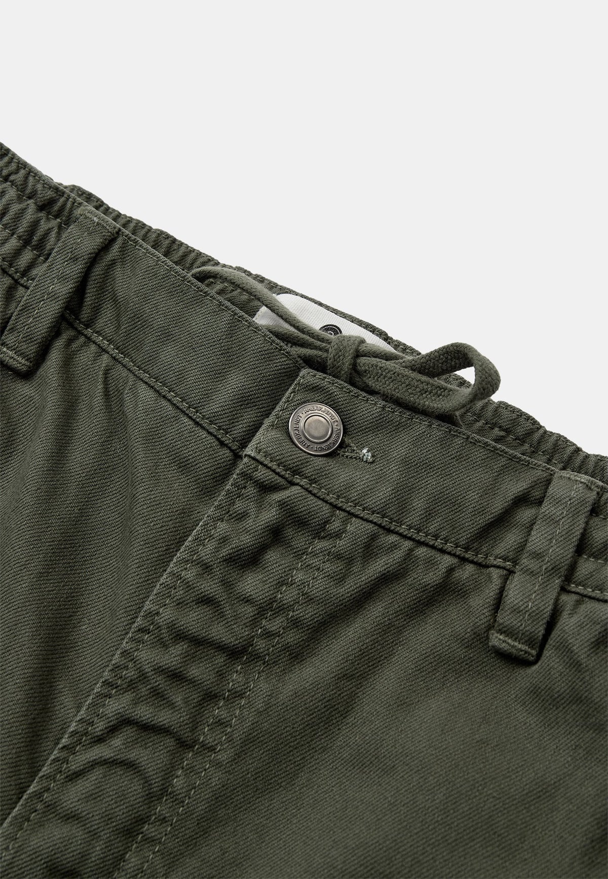 Pantaloni Anerkjendt twill denim military