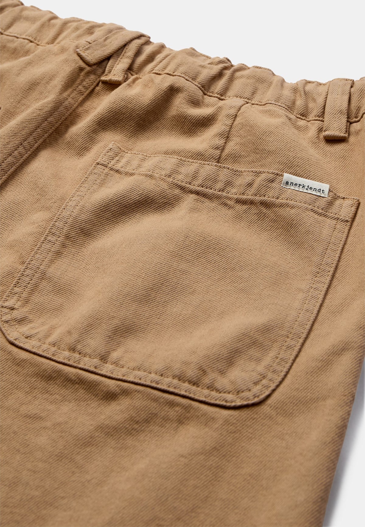 Pantaloni Anerkjendt twill denim camel