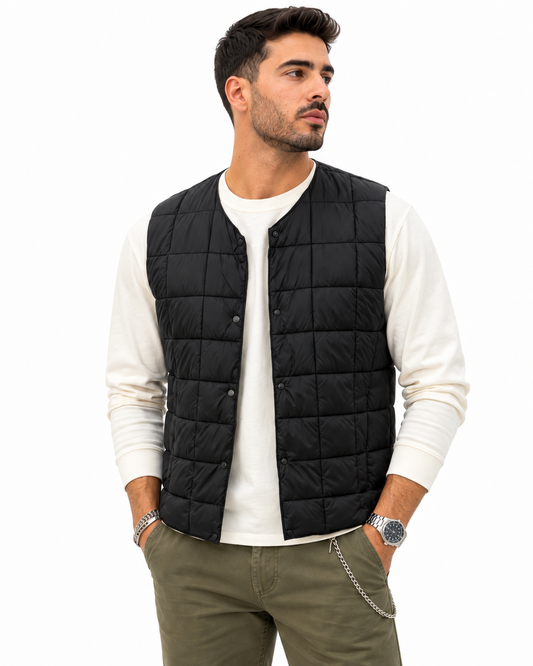 Gilet Imperial trapuntato nero