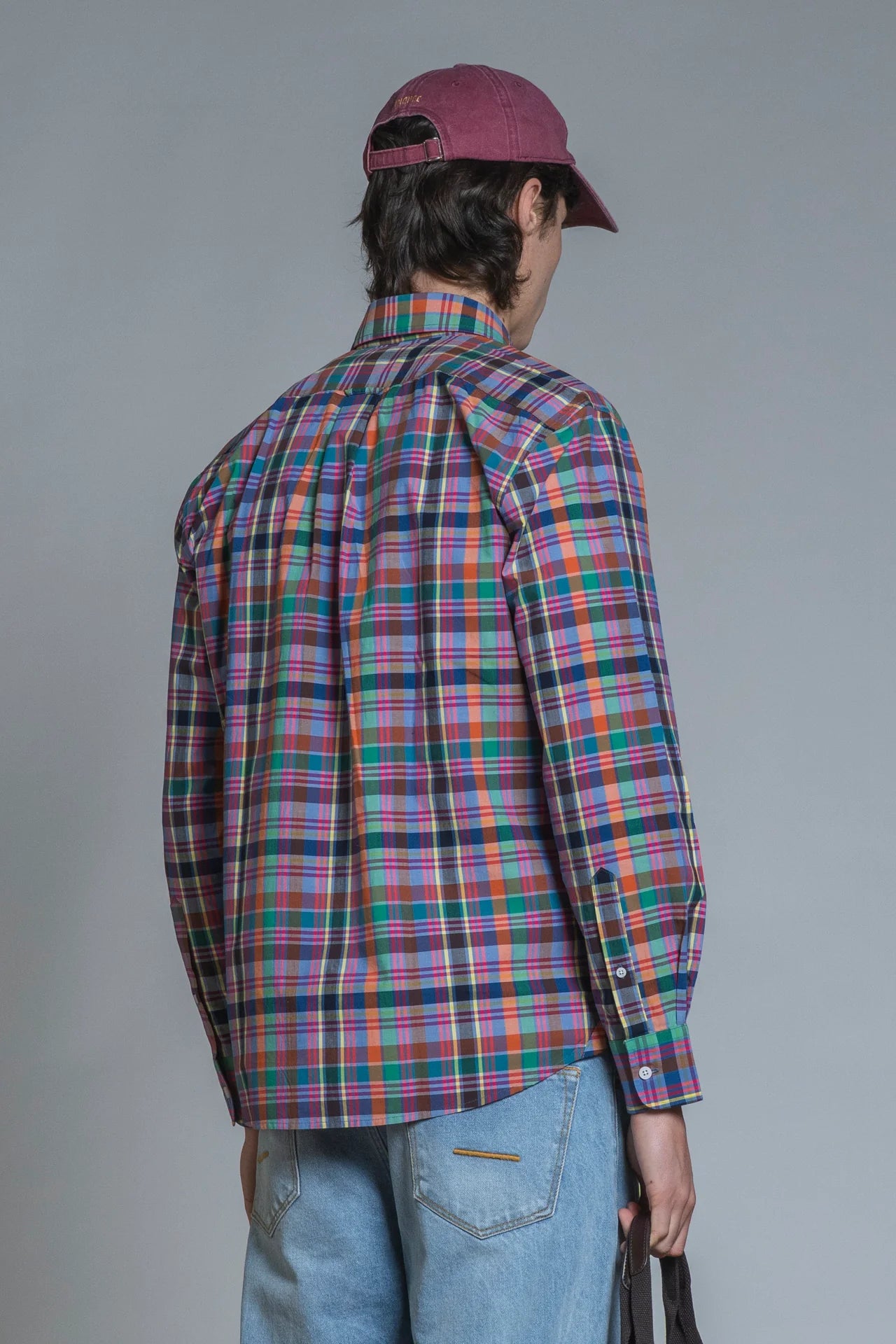 Camicia Check Lavanda IMPURE