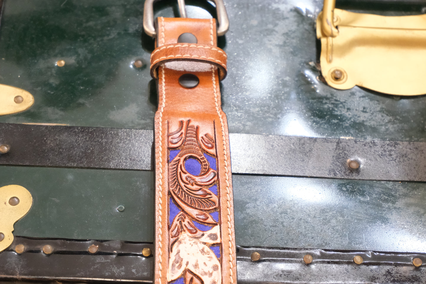Cintura El Charro Heritage – Blue Royal e Burro