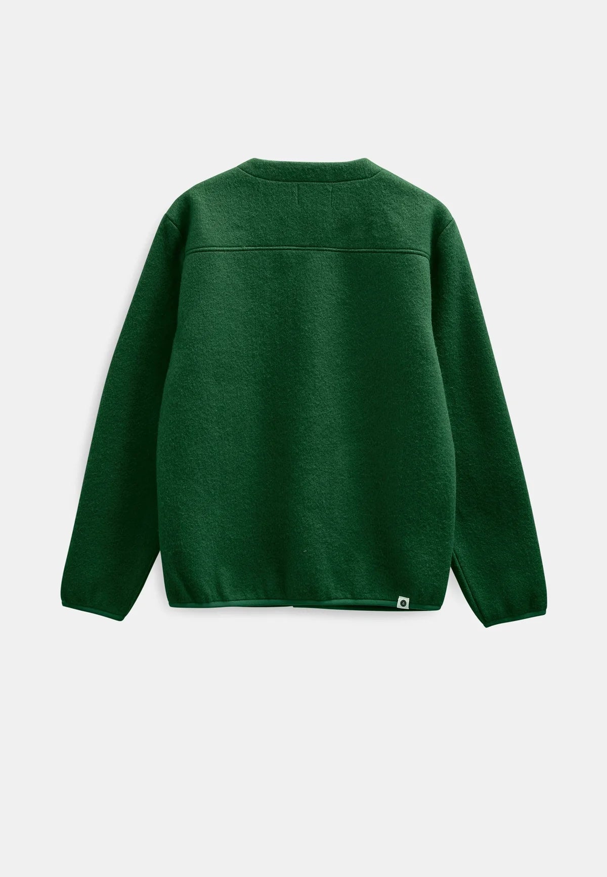 Overshirt cardigan Anerkjendt lana verde smeraldo