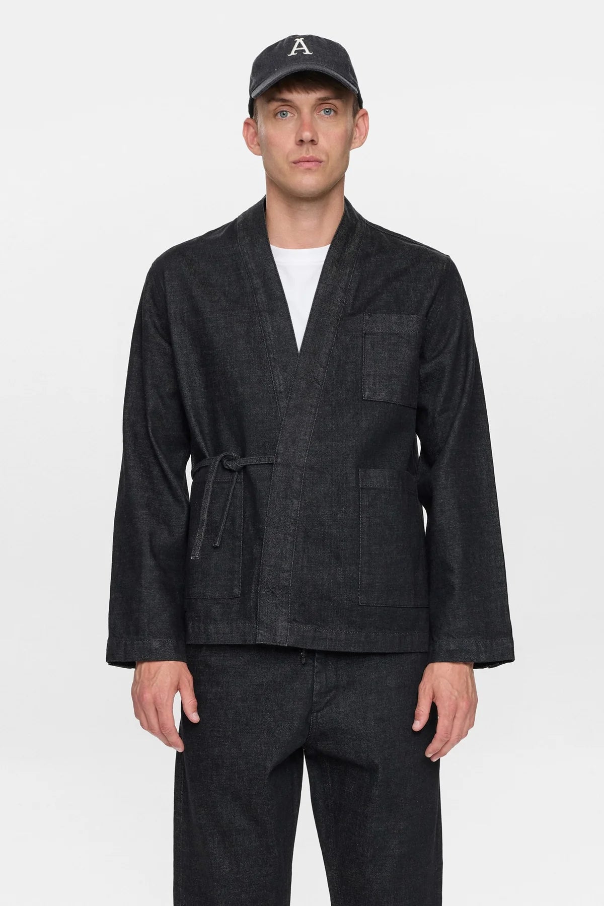 Kimono Anerkjendt denim cimosato