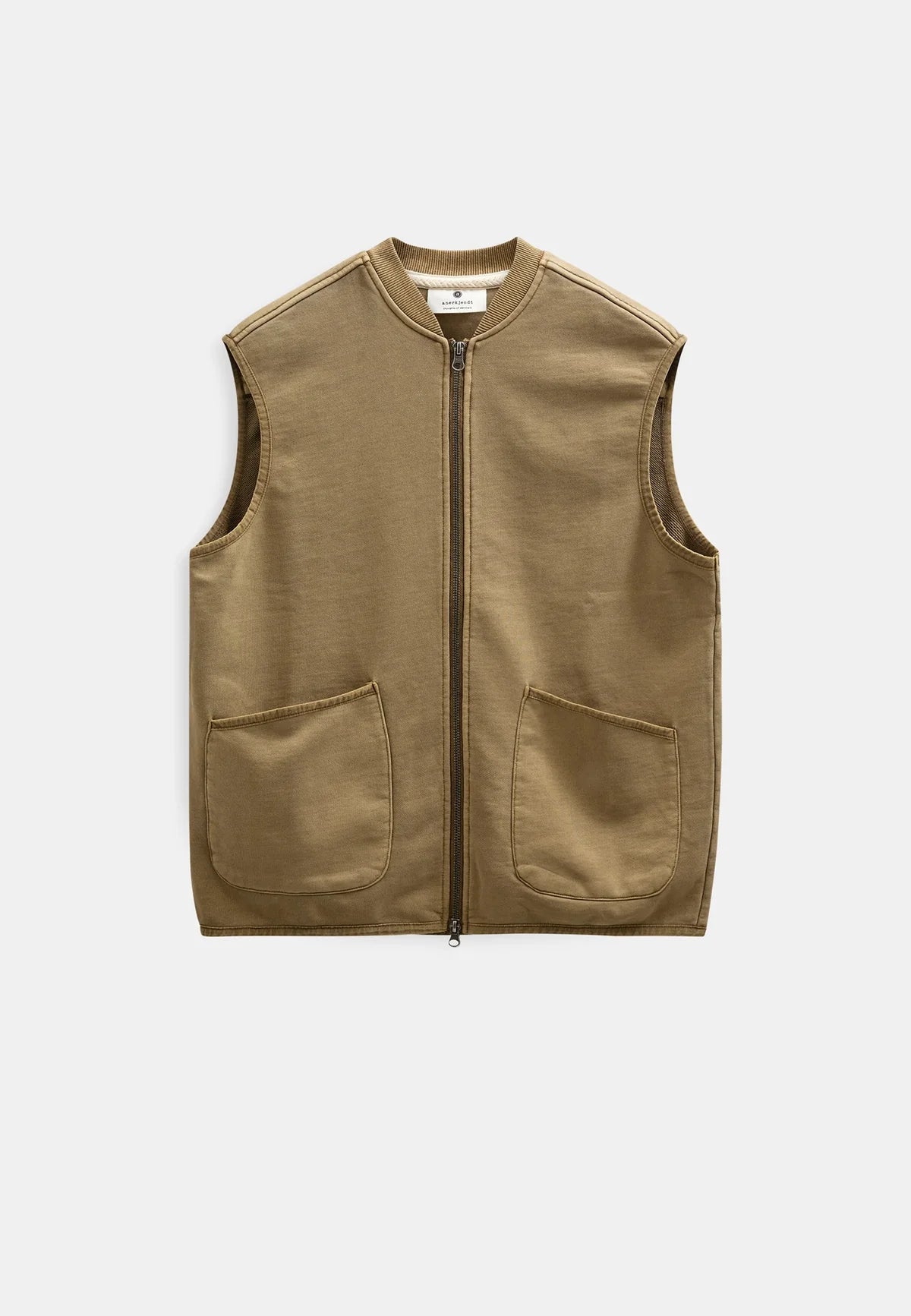 Gilet Anerkjendt felpa garzata camel