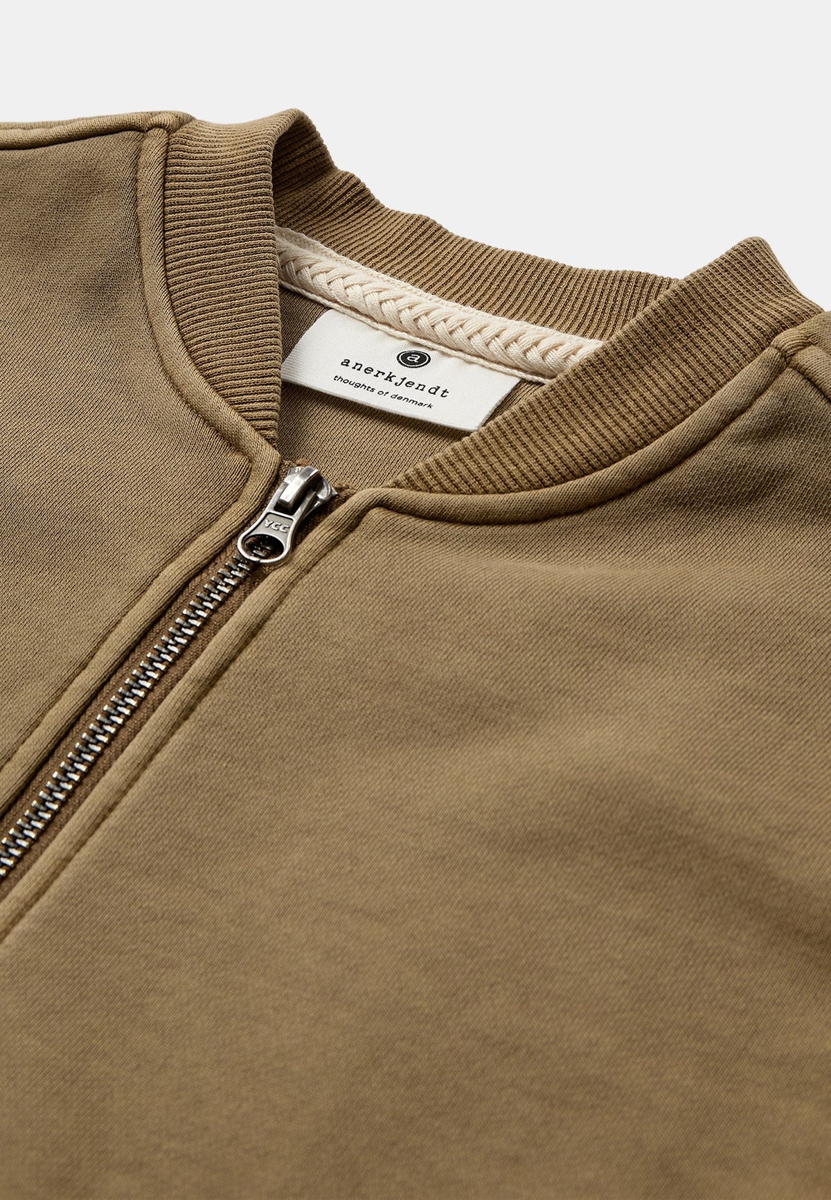 Gilet Anerkjendt felpa garzata camel
