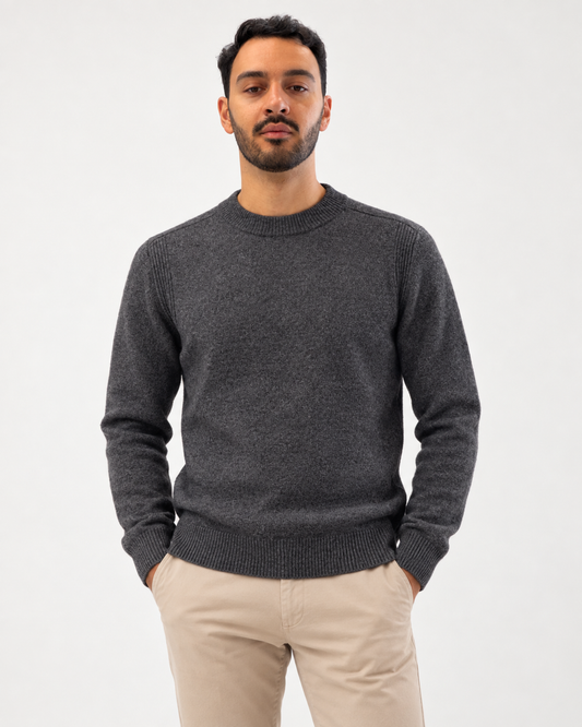 Maglione Anerkjendt Lambswool grigio