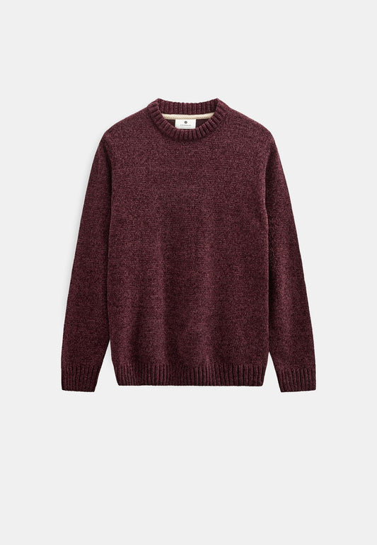Maglia ciniglia Anerkjendt bordeaux