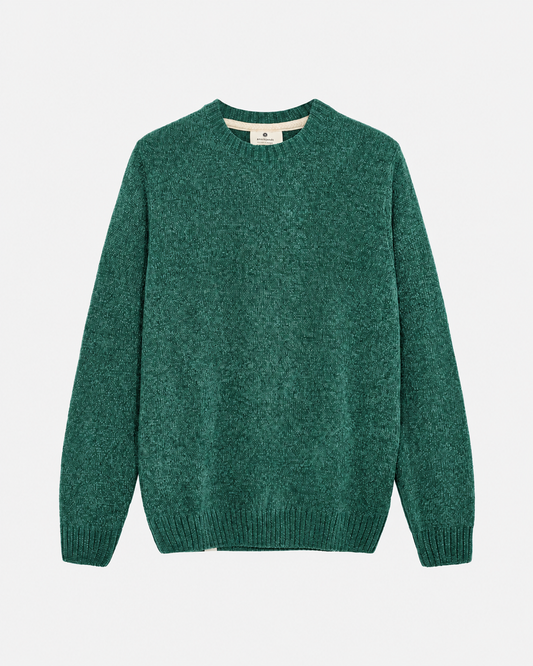 Maglia ciniglia Anerkjendt verde smeraldo