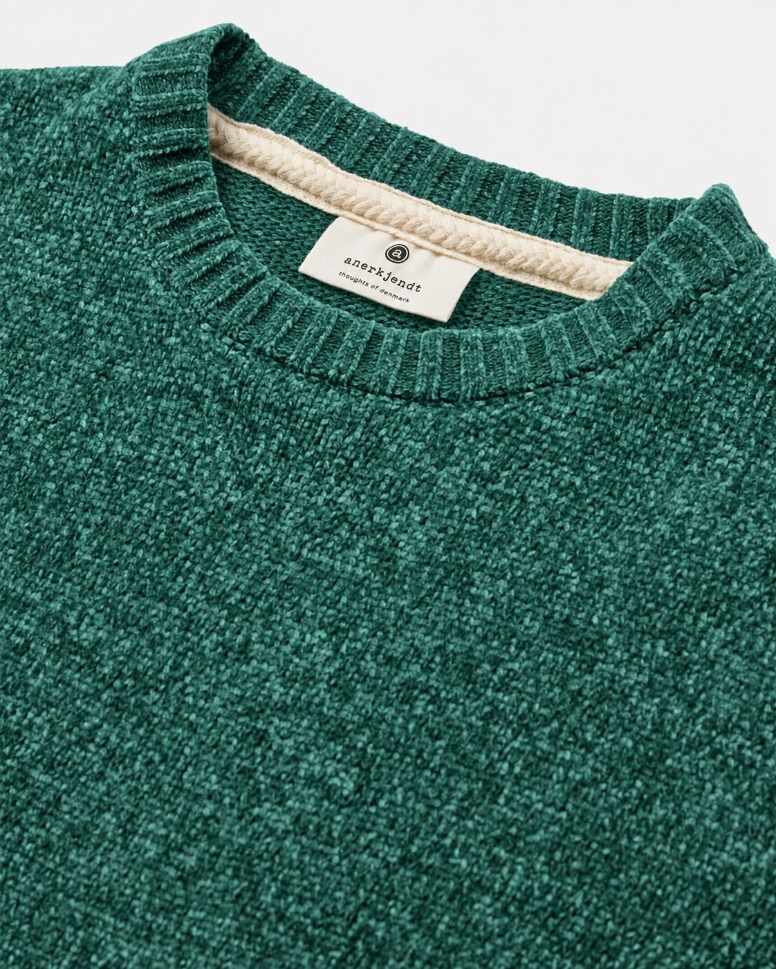 Maglia ciniglia Anerkjendt verde smeraldo