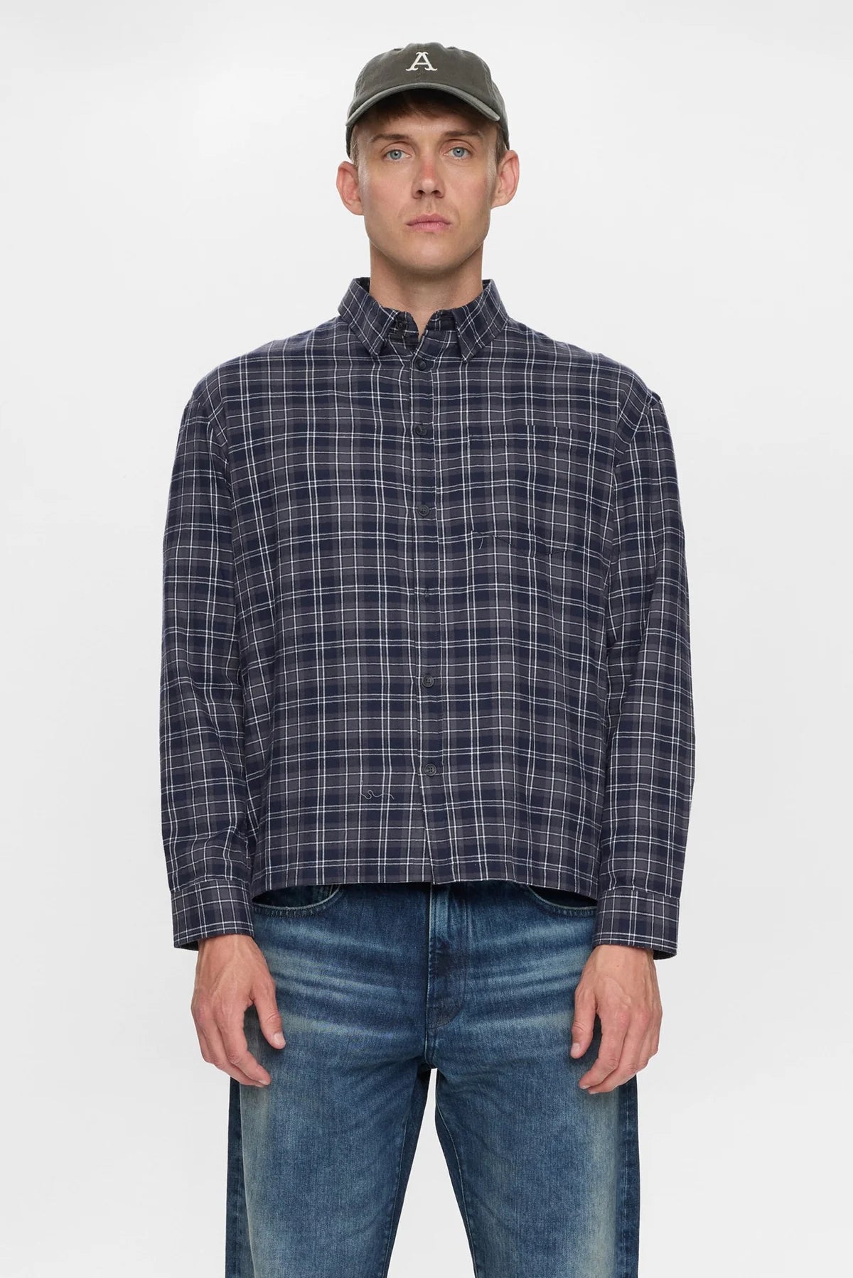 Camicia Anerkjenst flanella check