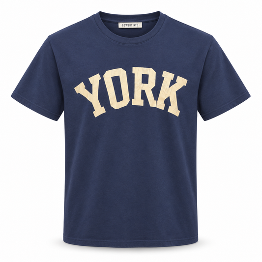 T-shirt Bowery nyc blue