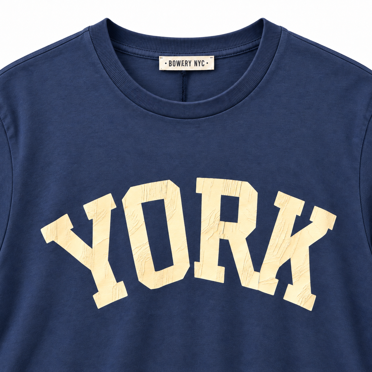 T-shirt Bowery nyc blue