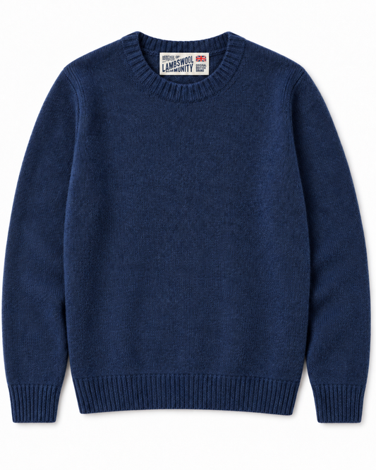 Pullover impure lambswool blue