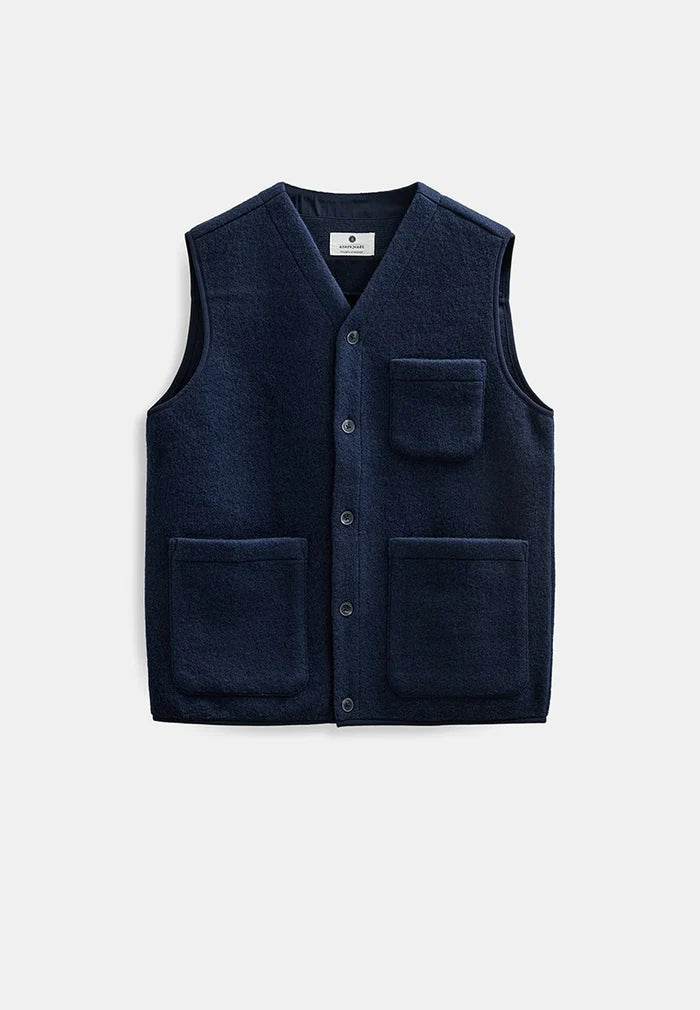 Gilet Anerkjendt lana cotta