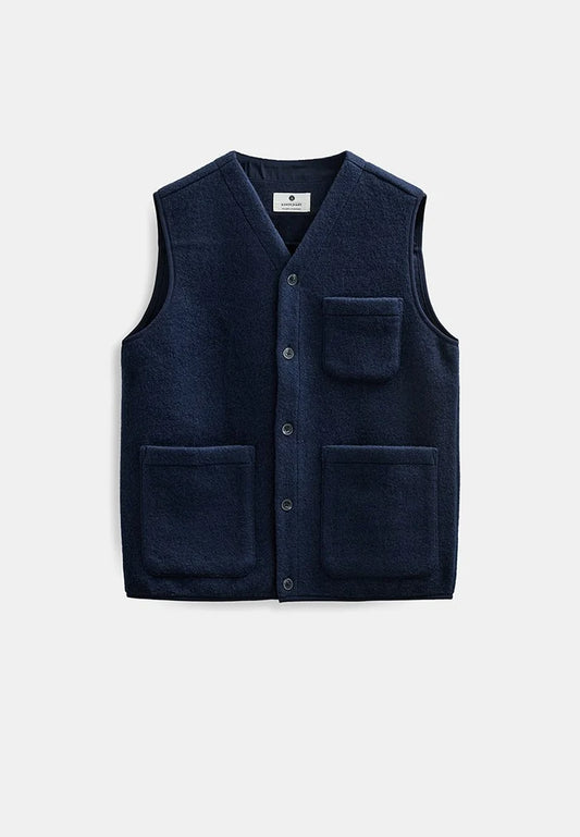 Gilet Anerkjendt lana cotta