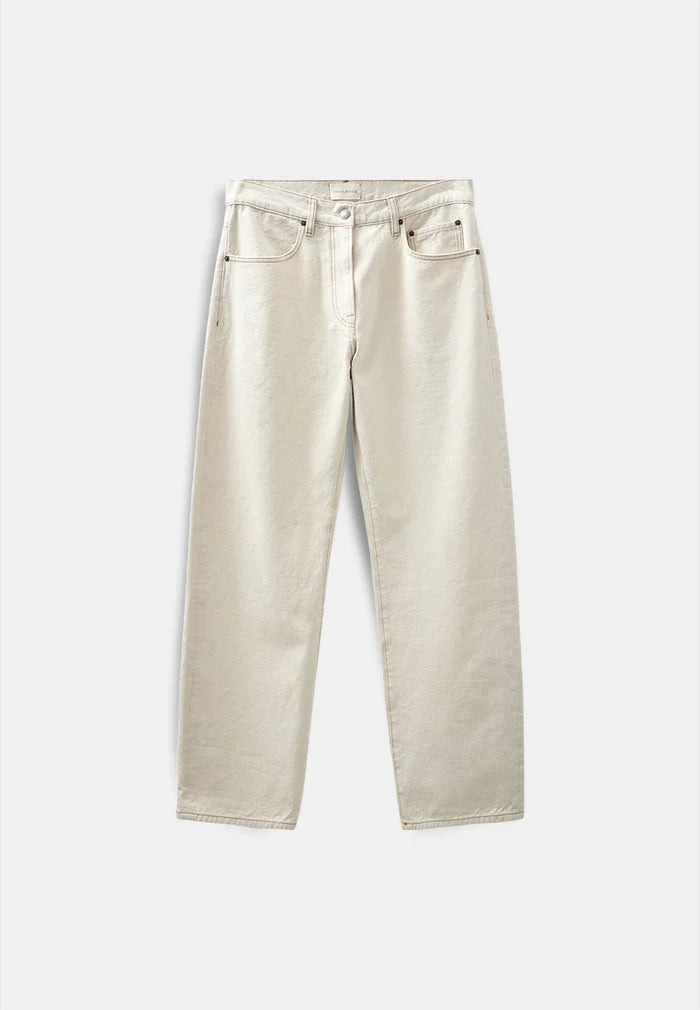 Jeans Ecru Crop Anerkjendt