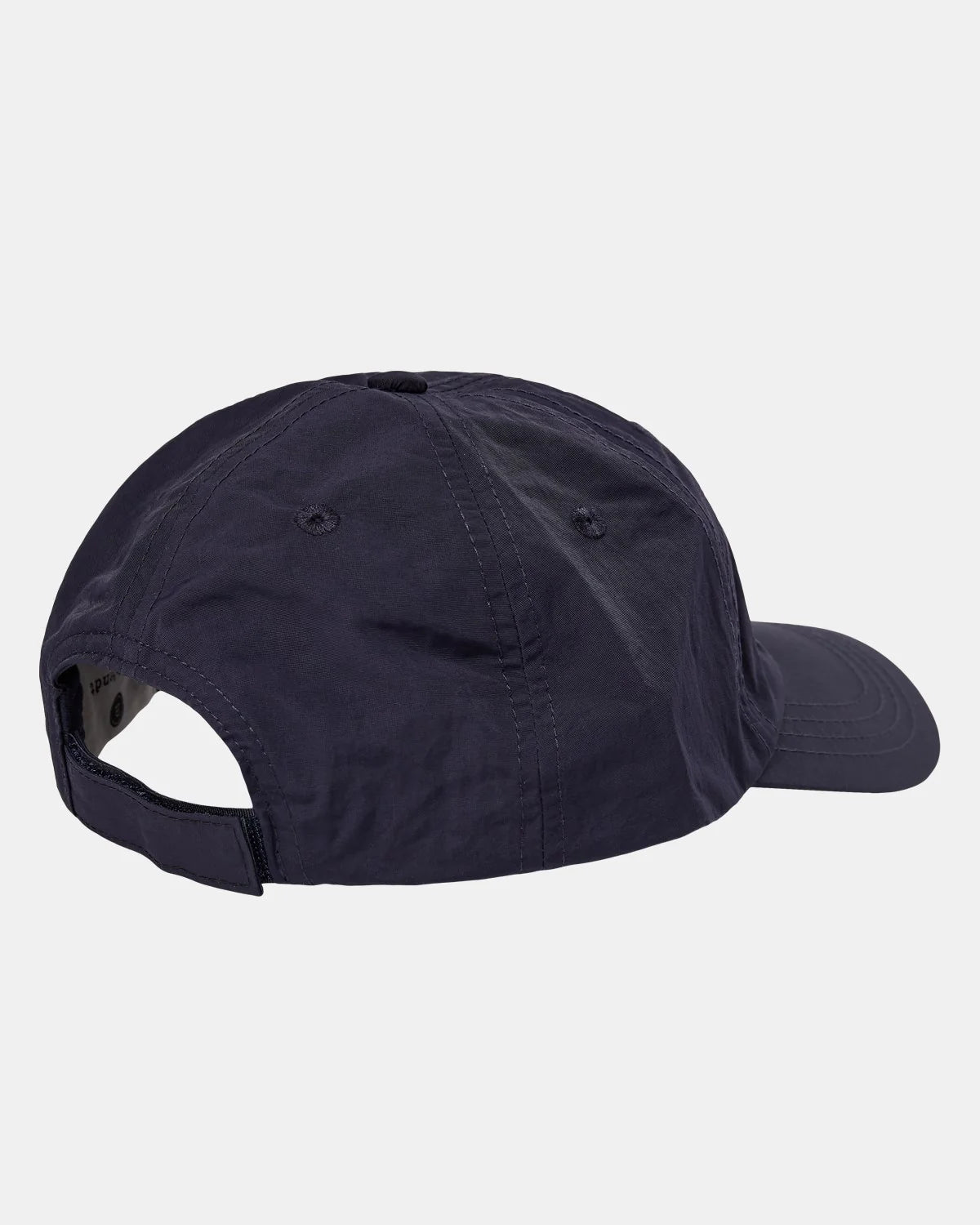 Cappello in Tela Blu Anerkjendt con Scritta