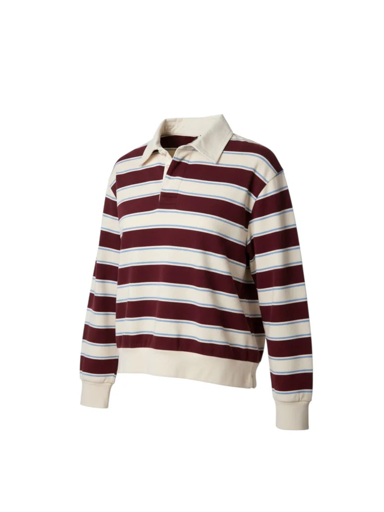 Polo Rigata Jersey Fit a Scatola My-D