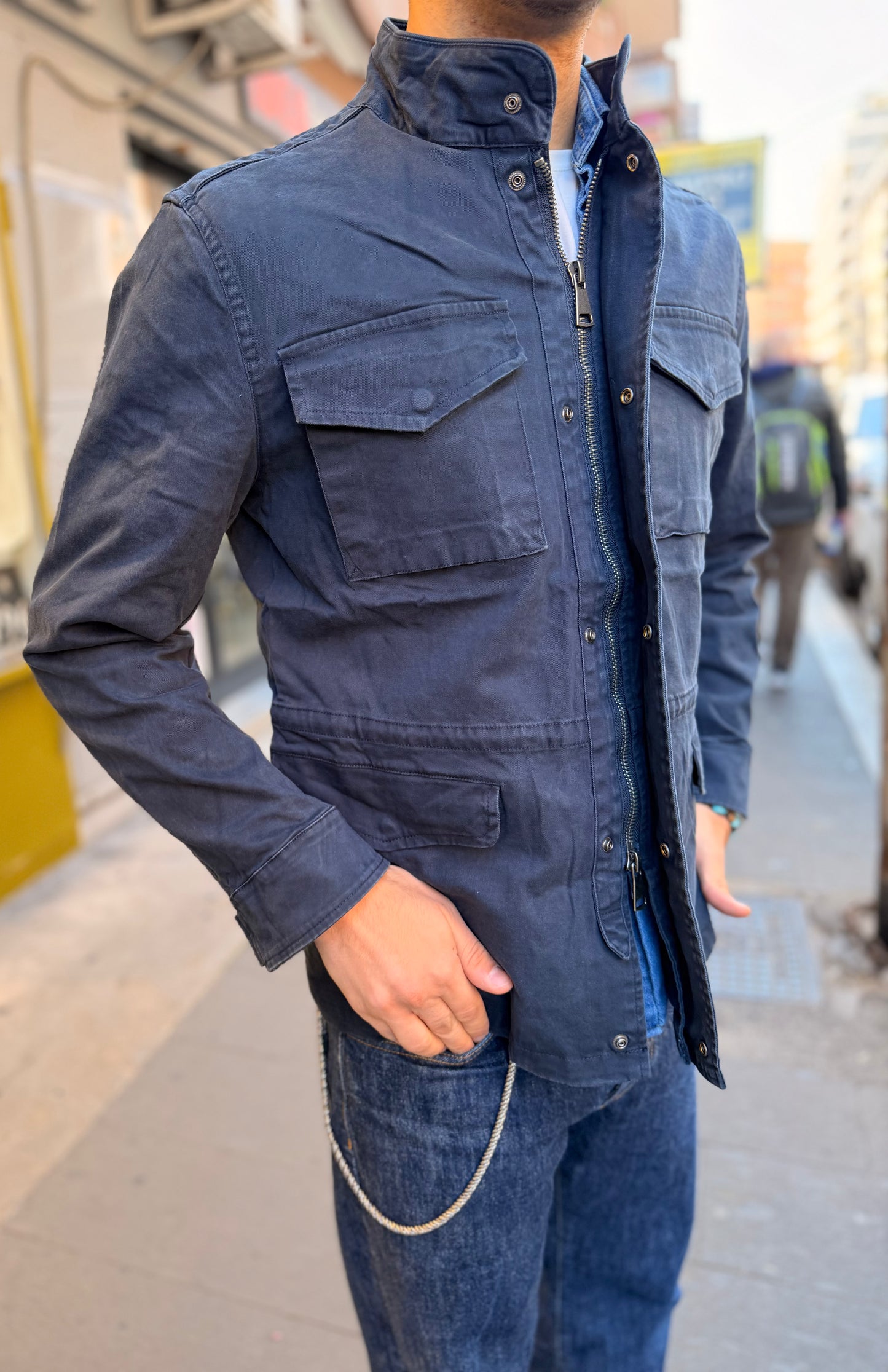 Field Jacket Blue Navy M65