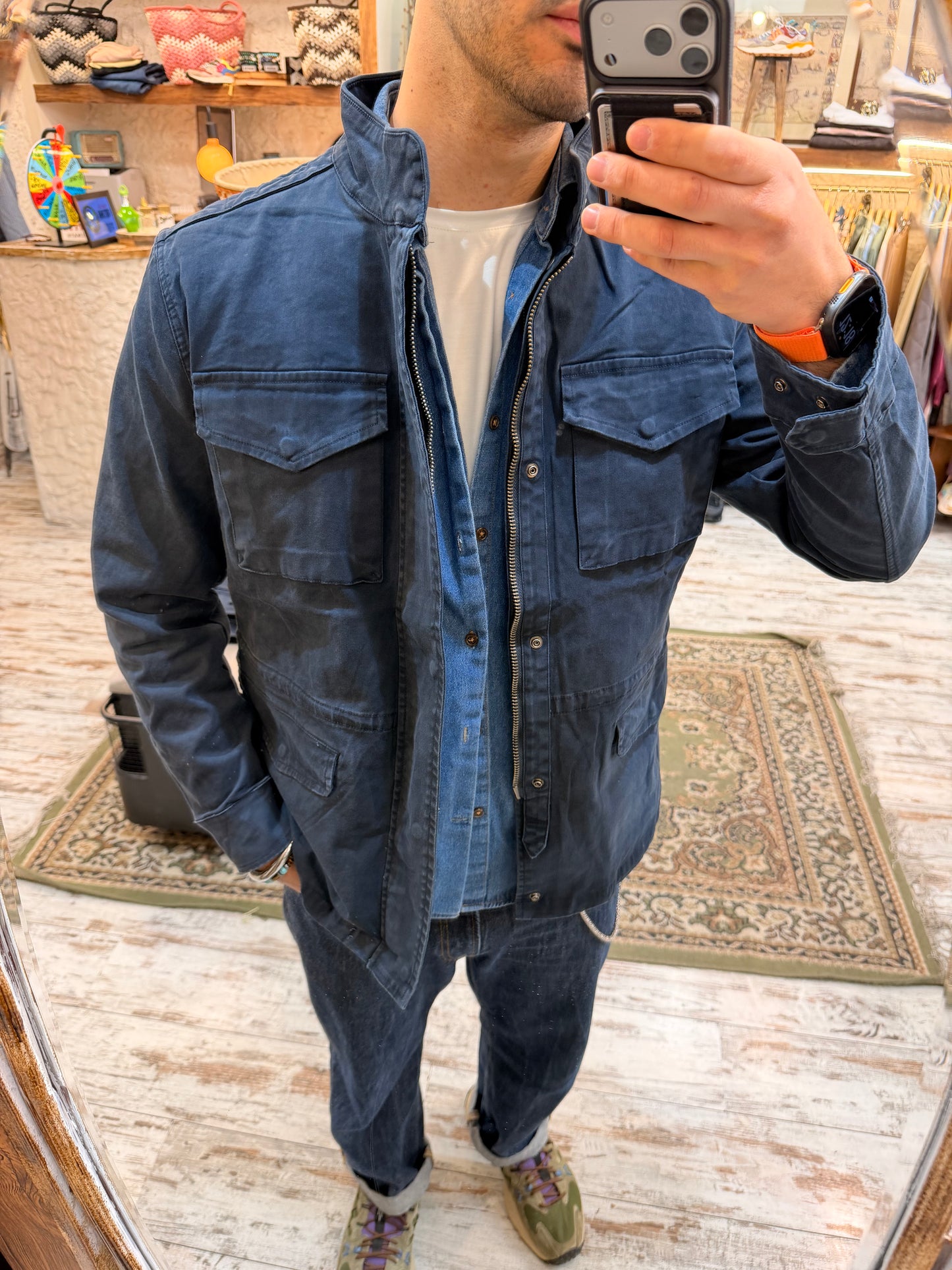Field Jacket Blue Navy M65
