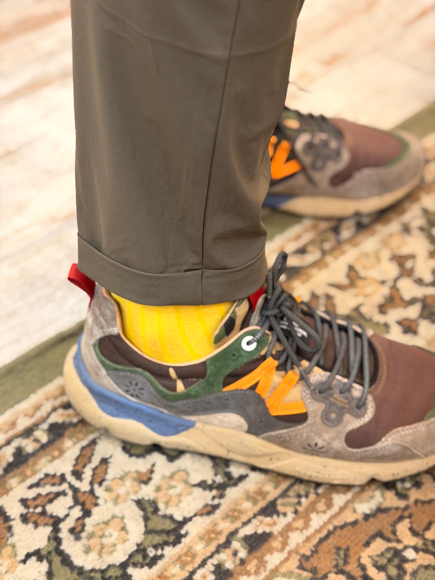 Pantalone No Iron Traspirante Verde Militare SNG Archive