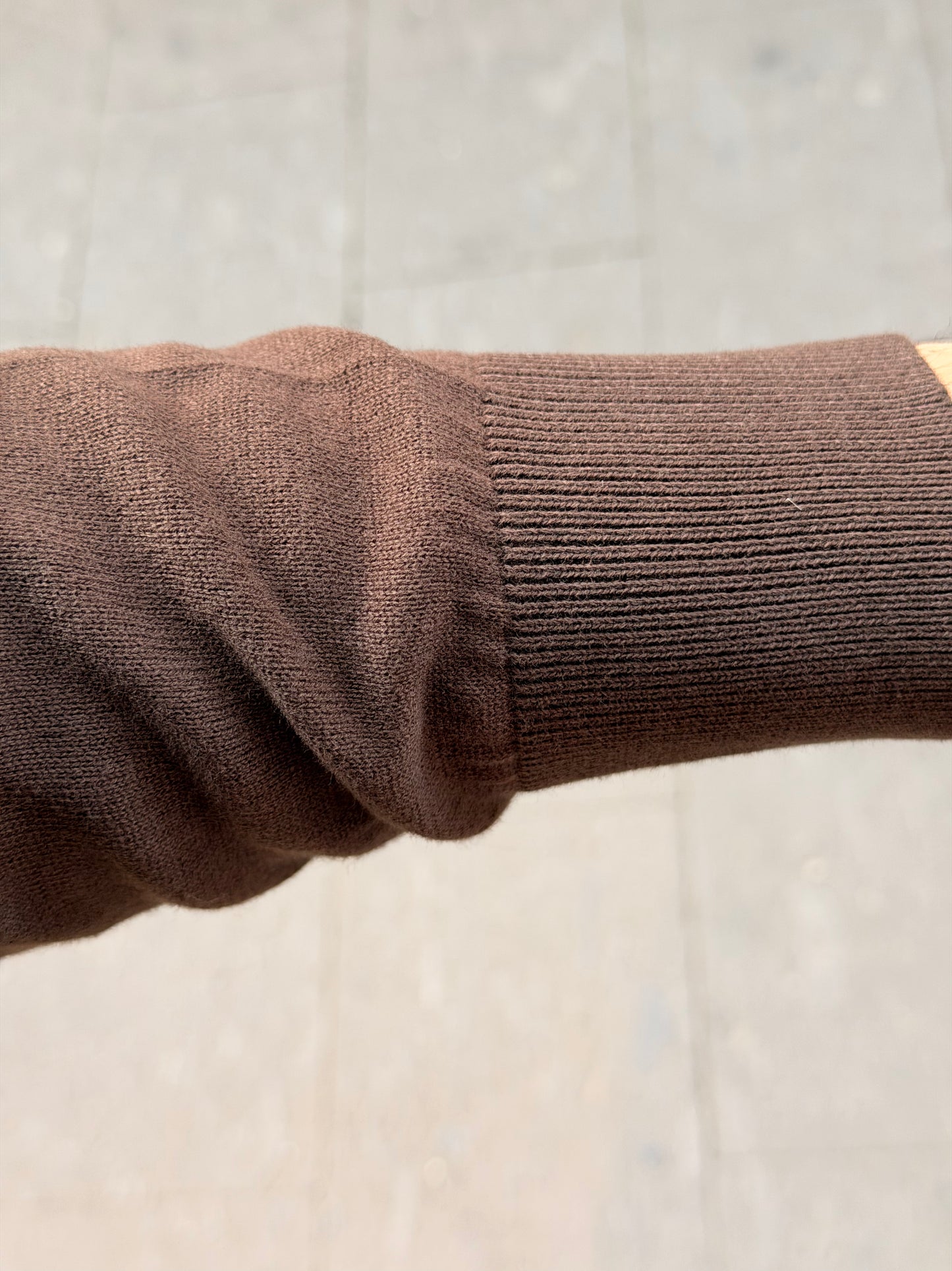 SNG Archive Maglia in Filo 100% Cotone - Marrone