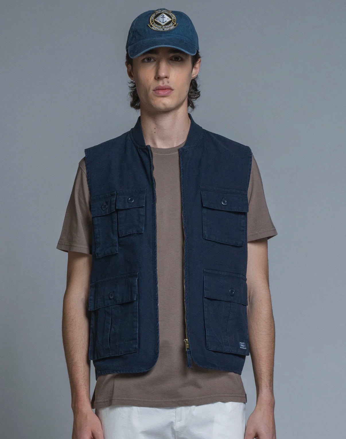 Gilet Impure Twill Zip Stretch