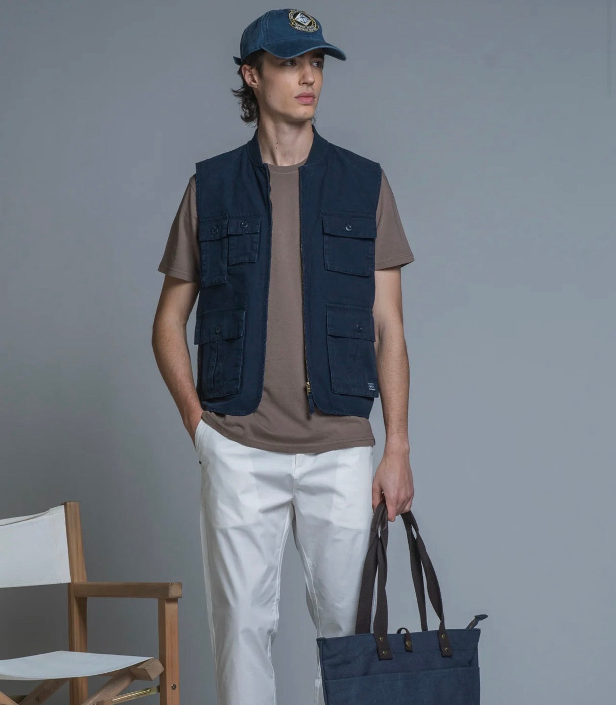 Gilet Impure Twill Zip Stretch
