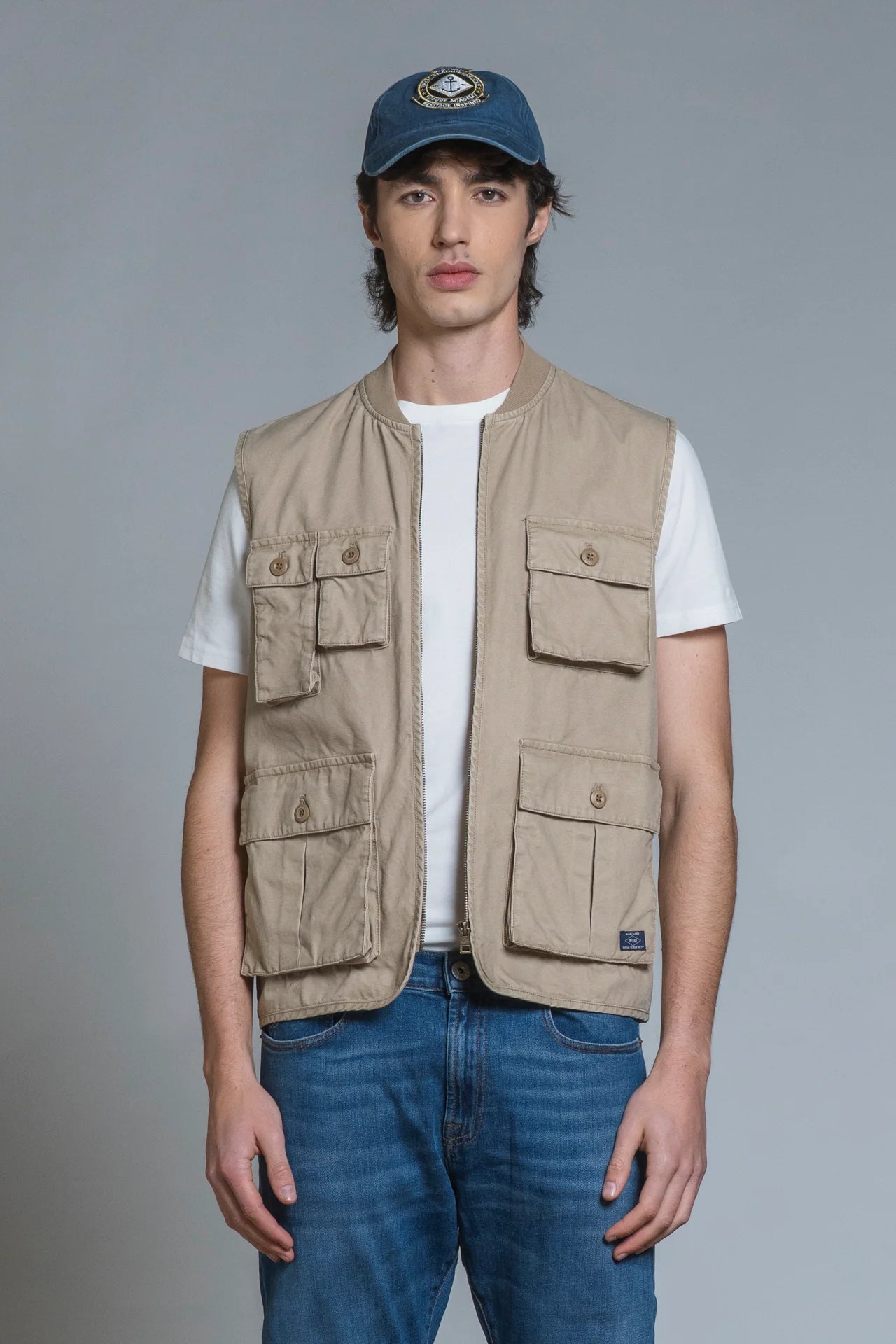 Gilet Impure Twill Zip Stretch