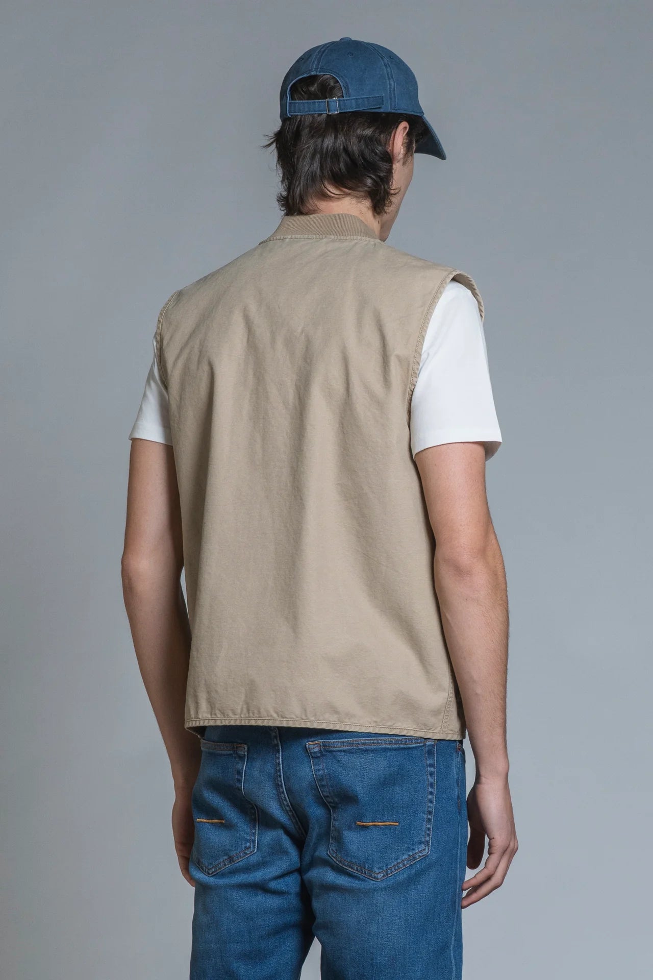 Gilet Impure Twill Zip Stretch