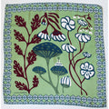 Foulard in seta 100% Le Belles Vagabondes - Mini Alice Amande 50x50 cm