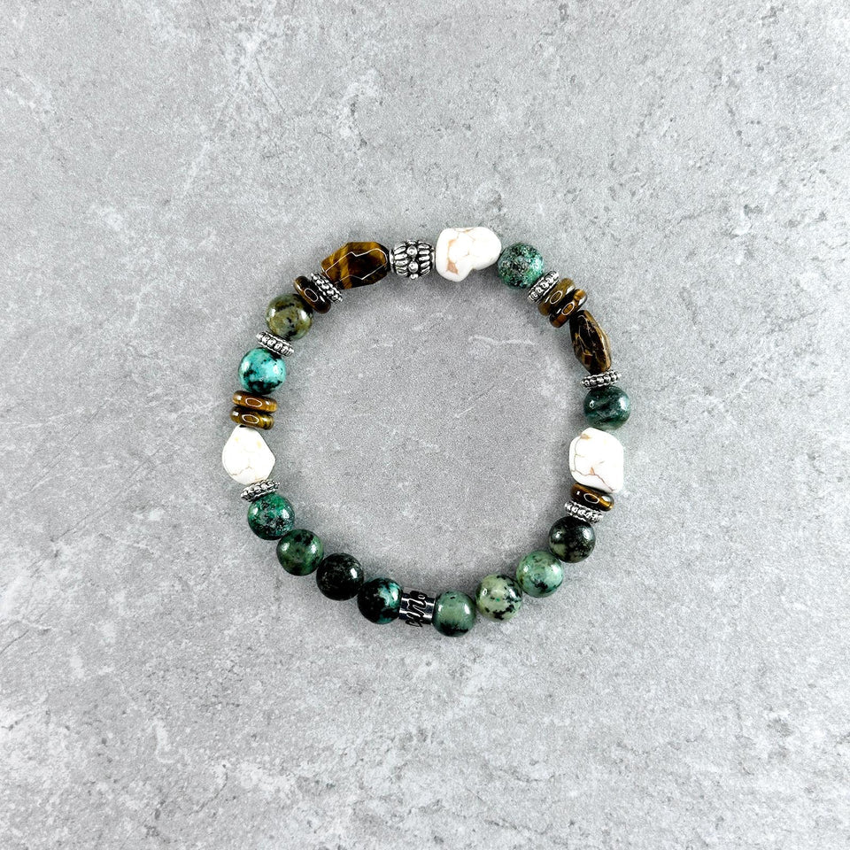 Bracciale Kohrock Elastico Verde 8mm