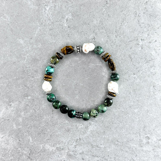 Bracciale Kohrock Elastico Verde 8mm