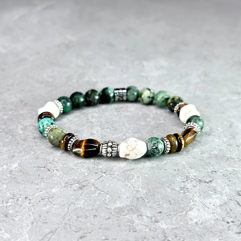 Bracciale Kohrock Elastico Verde 8mm