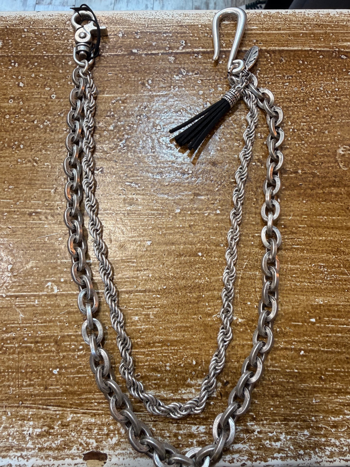 Catena jeans Acciaio Doppio Giro